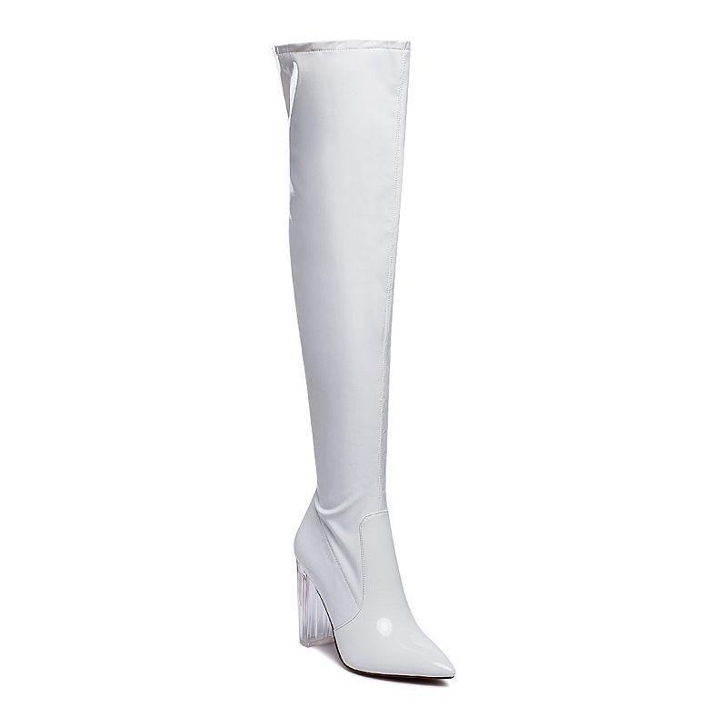 London Rag Noire Womens Thigh High Boots Product Image