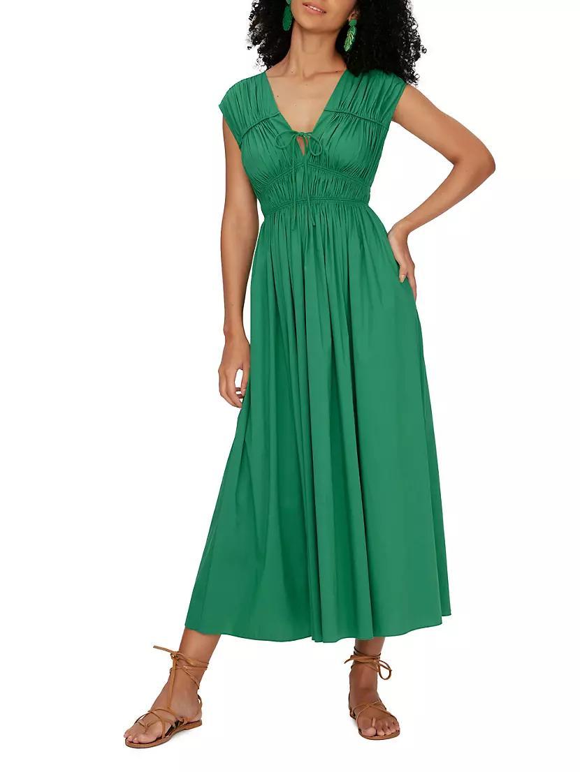 Gillian Pleated Cocktail Dress Product Image