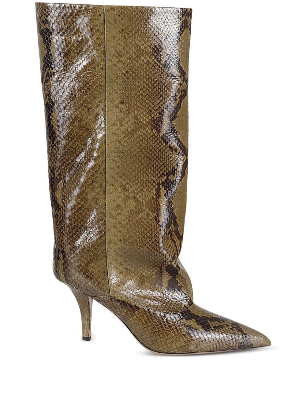 snake-effect boots Product Image