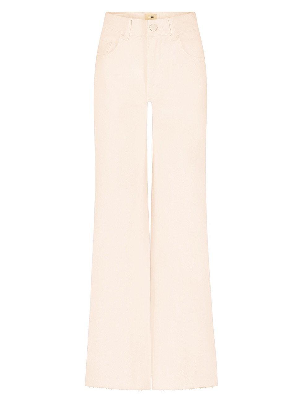 Hepburn Wide-Leg High Rise Jeans Product Image