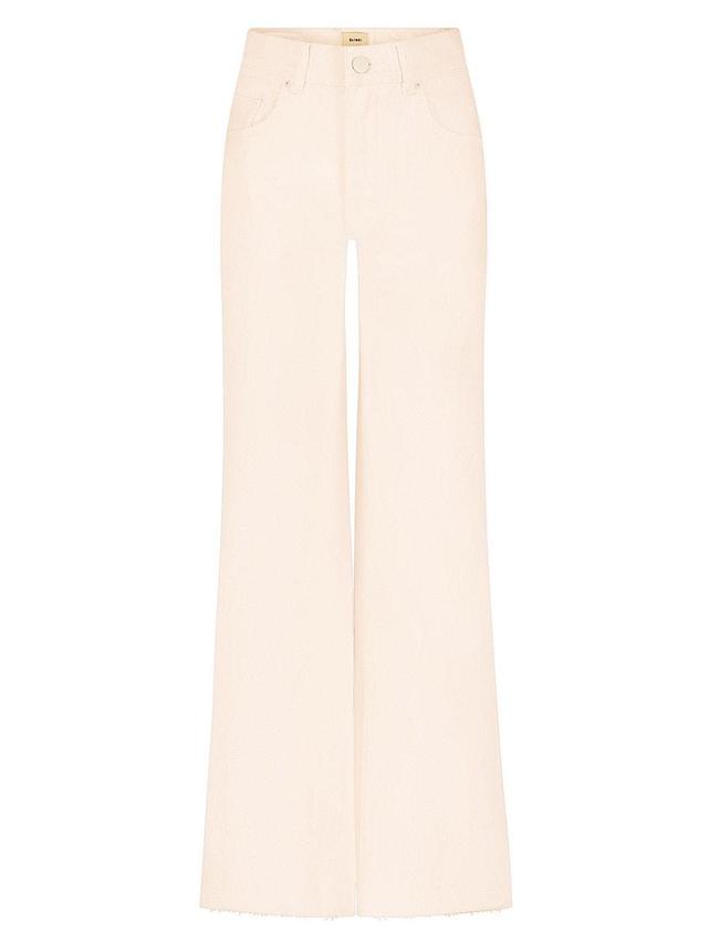 Hepburn Wide-Leg High Rise Jeans Product Image