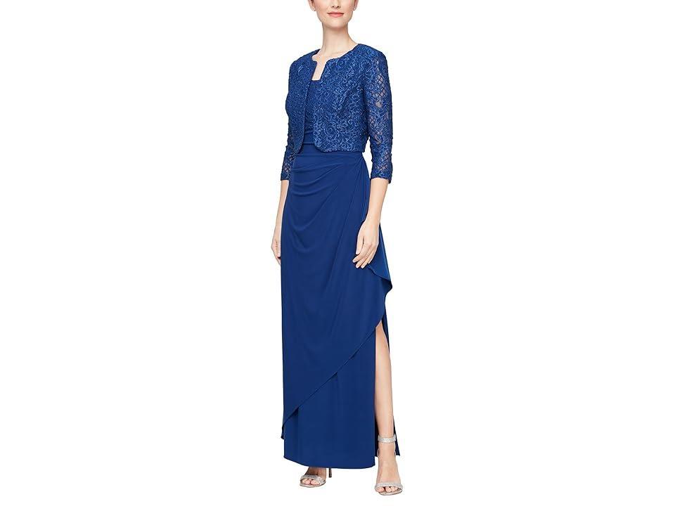 Alex Evenings Embellished Gown and Jacket Product Image