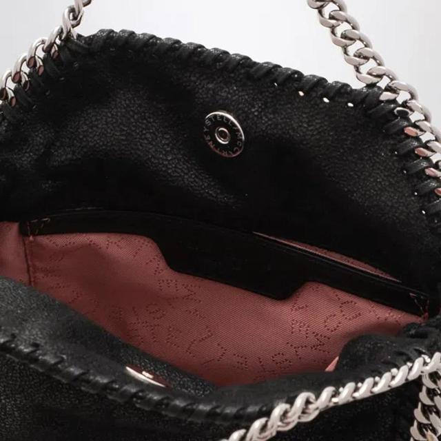 Stella Mc Cartney Black Micro Falabella Tiny Tote Bag Product Image