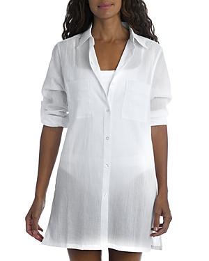 La Blanca Island Fare Resort Camp Shirt Cover Up Product Image