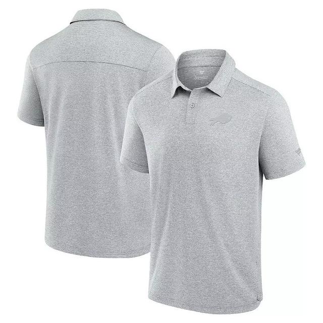 Mens Fanatics Gray Los Angeles Rams Front Office Tech Polo Shirt Product Image