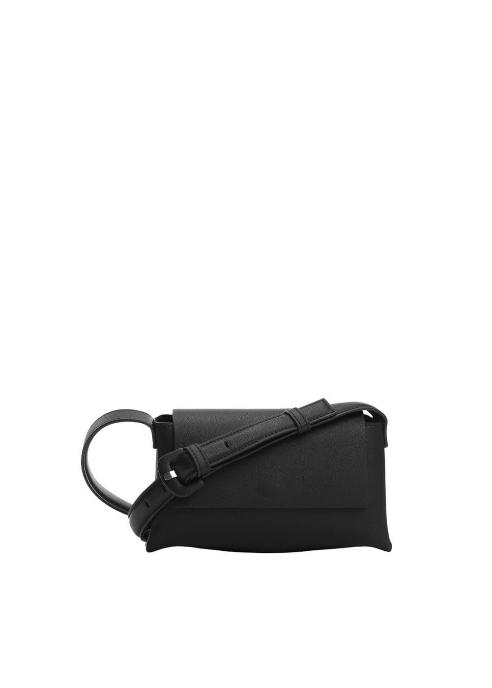 MANGO - Crossbody bag with flap light One size - Women Product Image