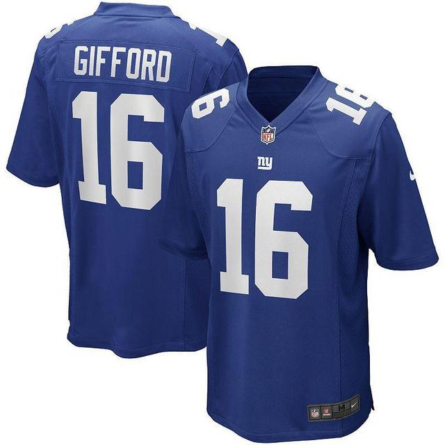 Mens Nike Frank Gifford Royal New York Giants Game Retired Player Jersey Product Image