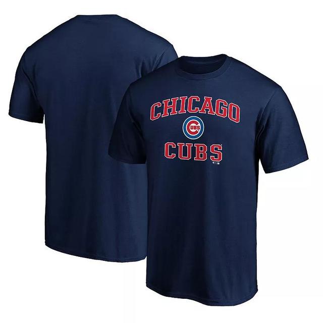 Mens Fanatics Branded Chicago Cubs Team Heart & Soul T-Shirt Blue Product Image