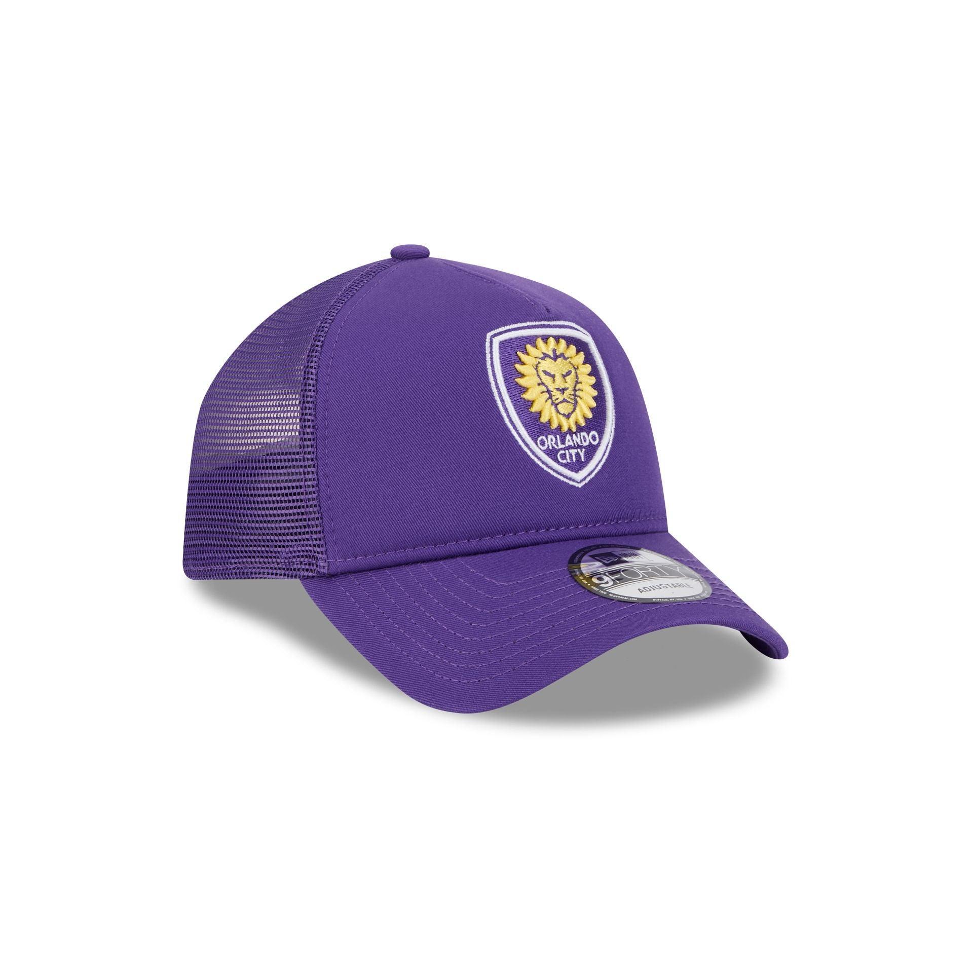 Orlando City SC Team 9FORTY A-Frame Snapback Hat Male Product Image