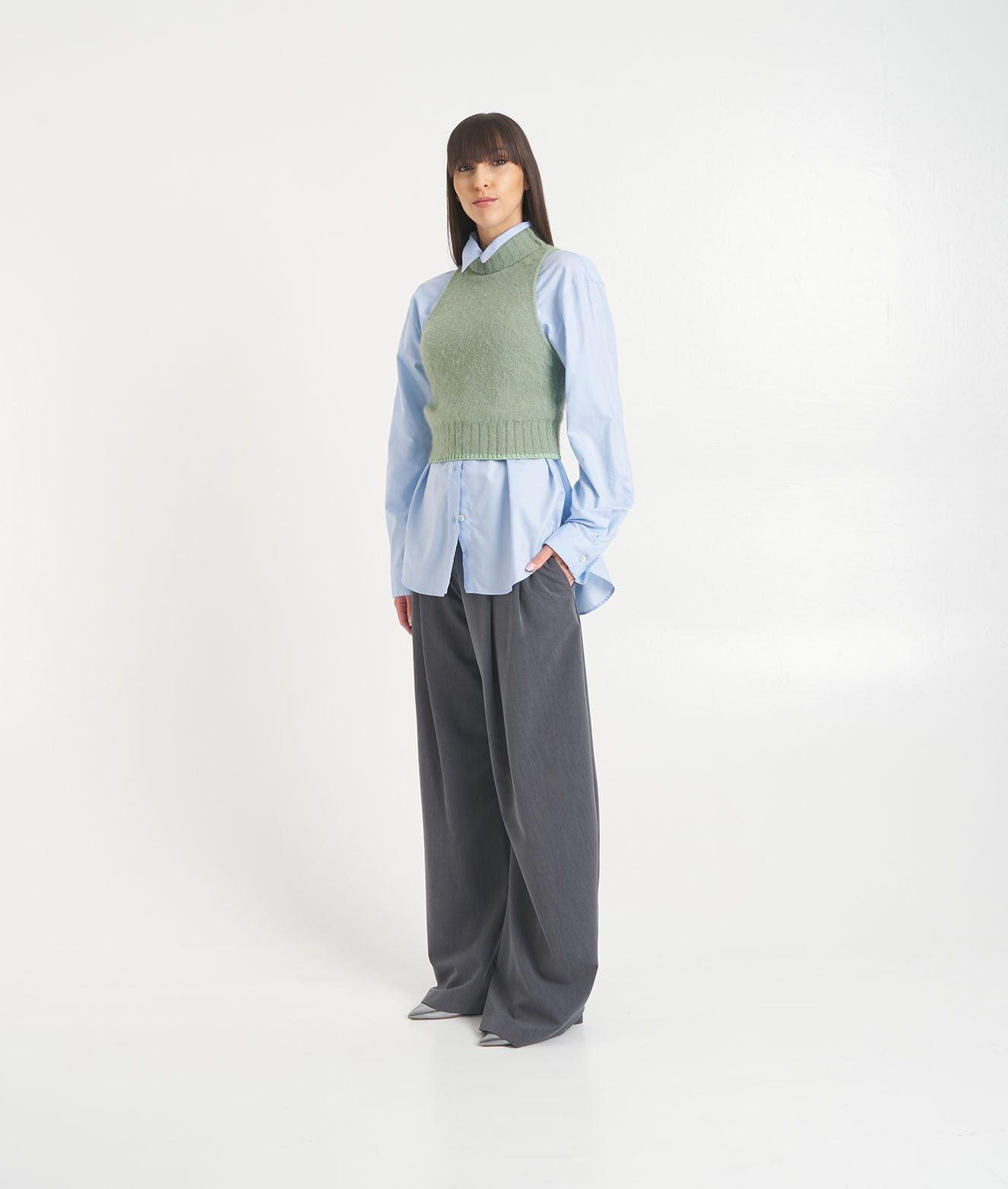 Knit top with turtleneck Product Image