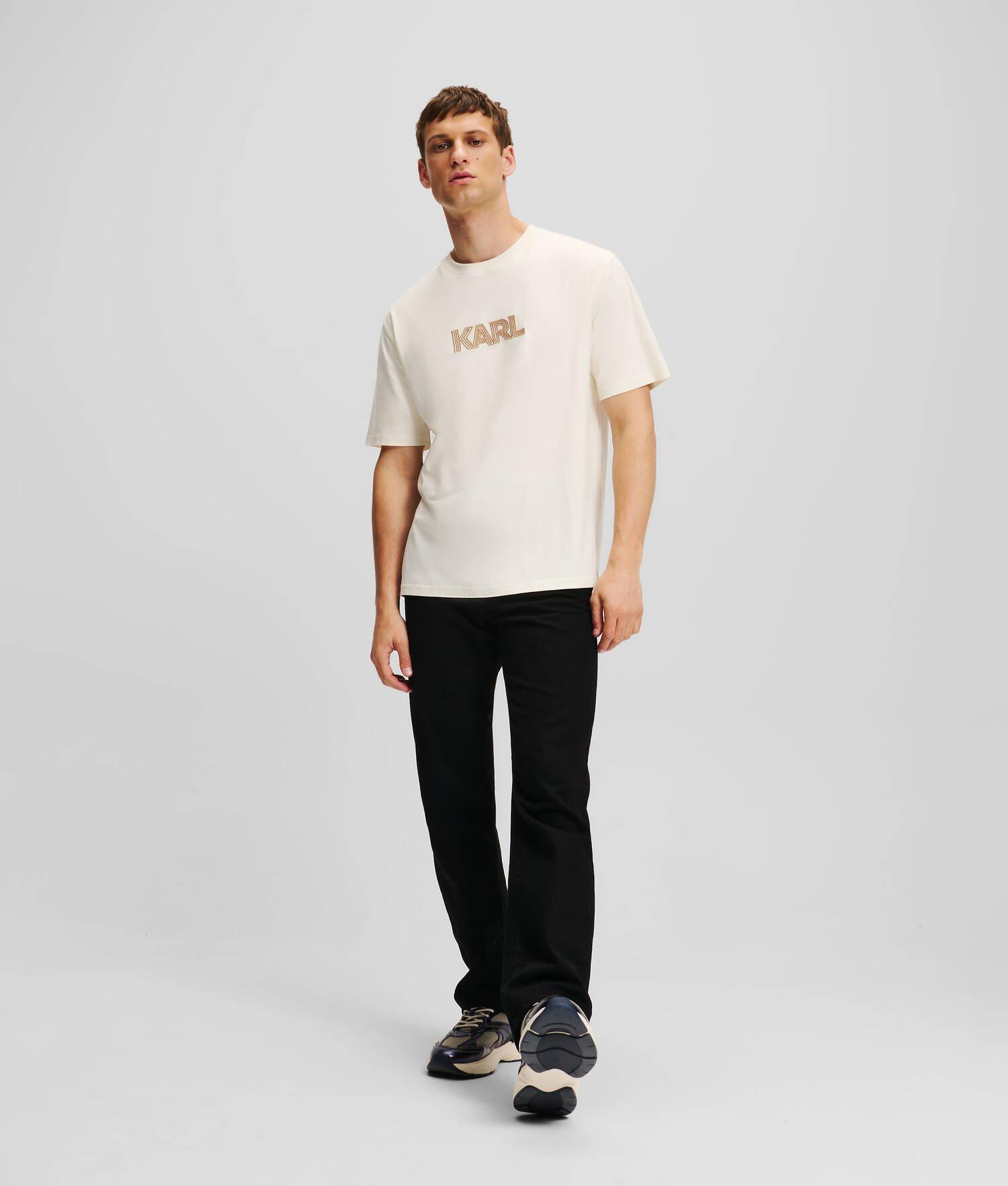 KARL LOGO ART DECO T-SHIRT Product Image