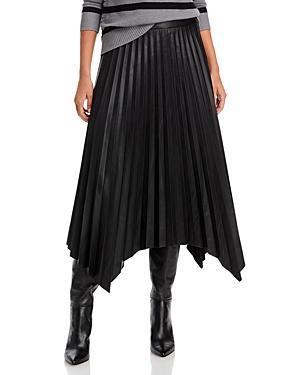 T Tahari Pleated Midi Skirt Product Image