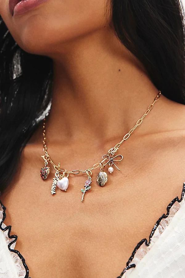 Add-A-charm Necklace Set Womens at Urban Outfitters Product Image