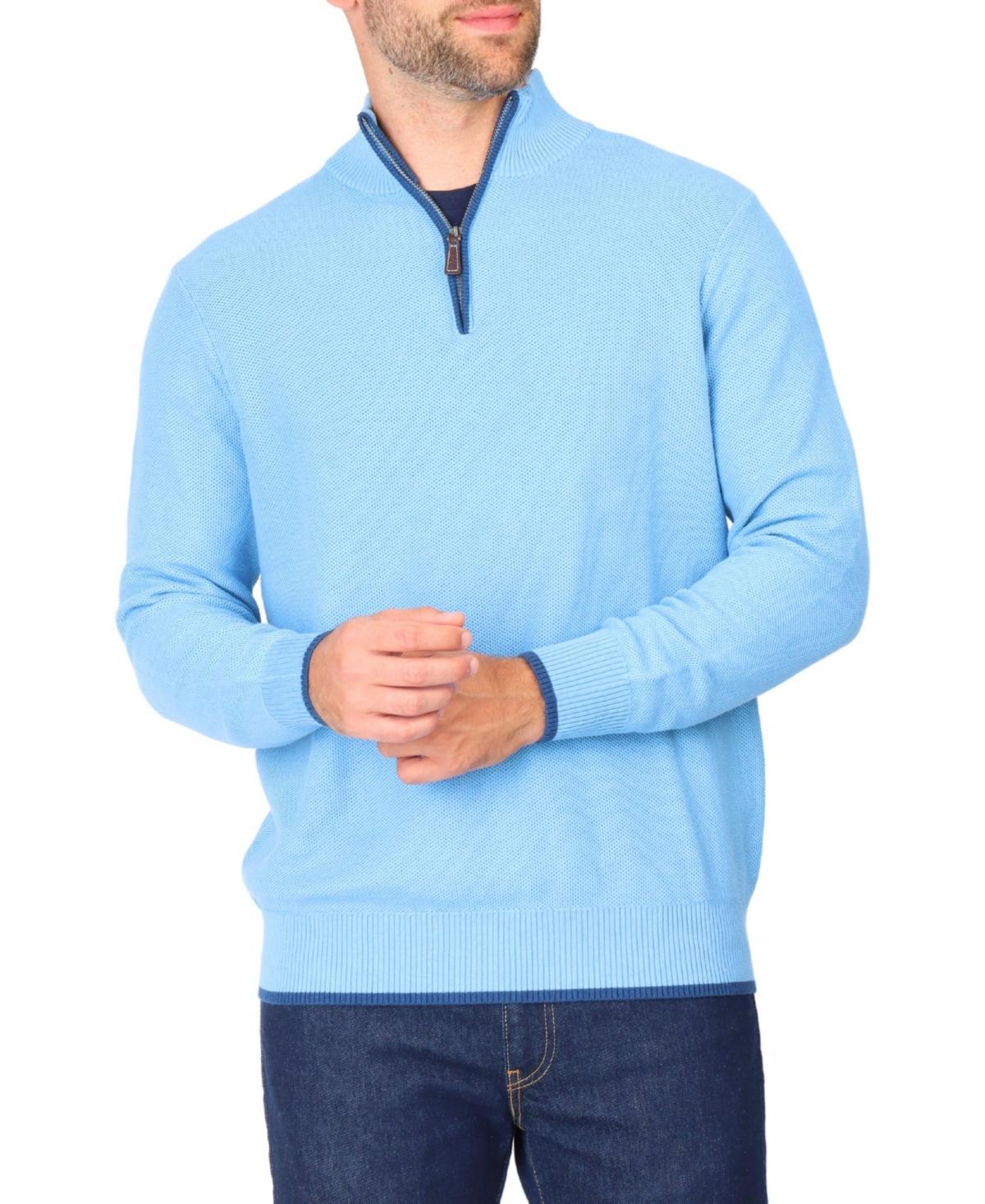 Tailorbyrd Mens Waffle Quarter Zip Product Image