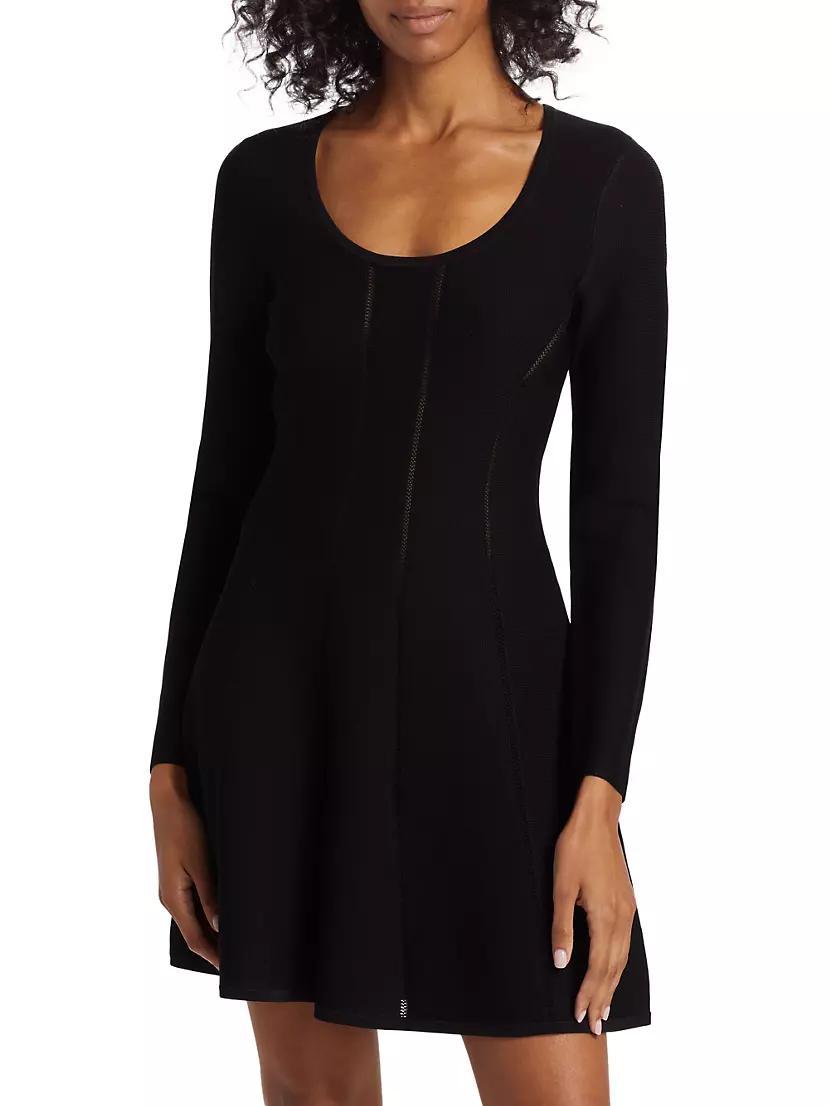 Luminosity Knit Paneled Minidress Product Image