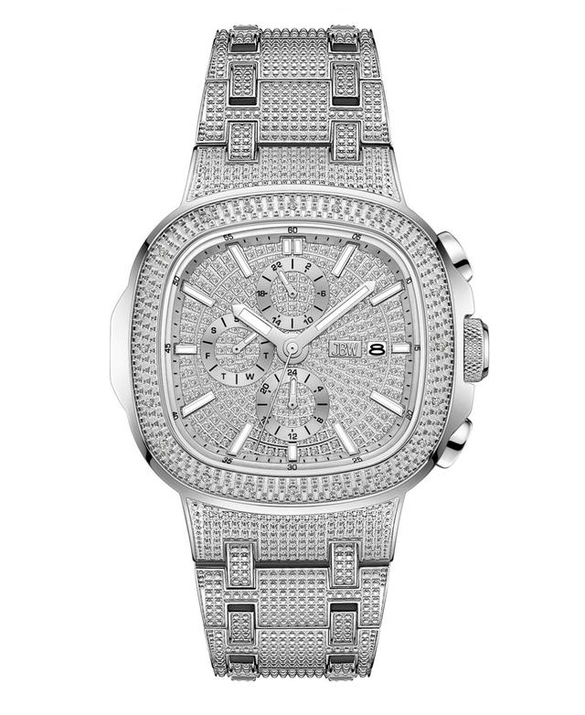 Jbw Mens Diamond (1/5 ct. t.w.) Watch in Stainless-steel 48mm Product Image