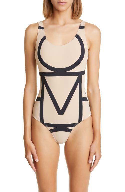 TOTEME Logo One-Piece Swimsuit Product Image