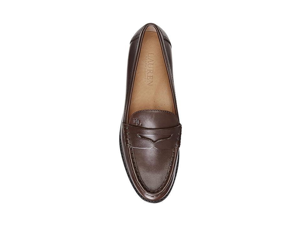 LAUREN Ralph Lauren Wynnie Loafer (Chestnut ) Women's Shoes Product Image