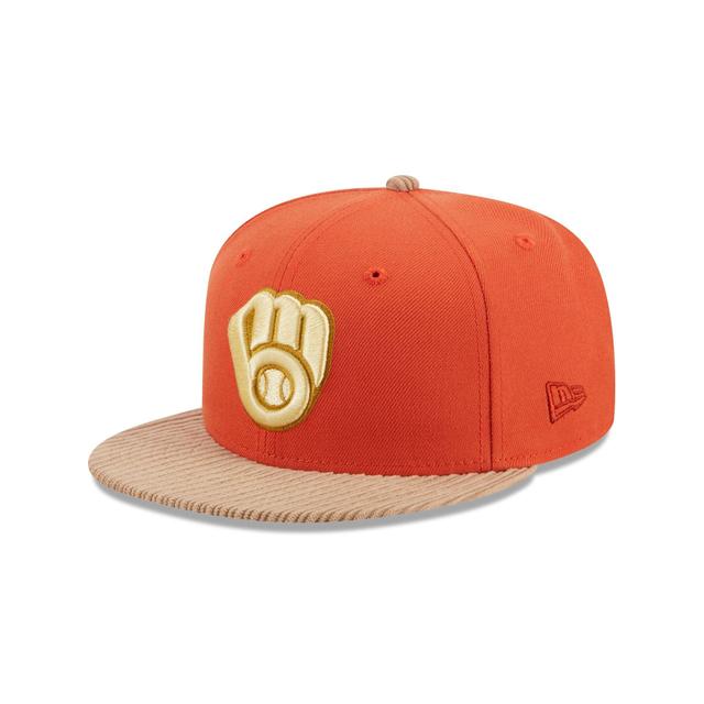 Milwaukee Brewers Autumn Wheat 9FIFTY Snapback Hat Product Image