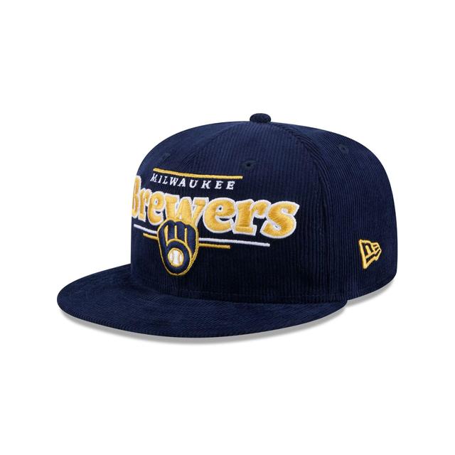 Milwaukee Brewers Throwback Display 9FIFTY Snapback Hat Male Product Image