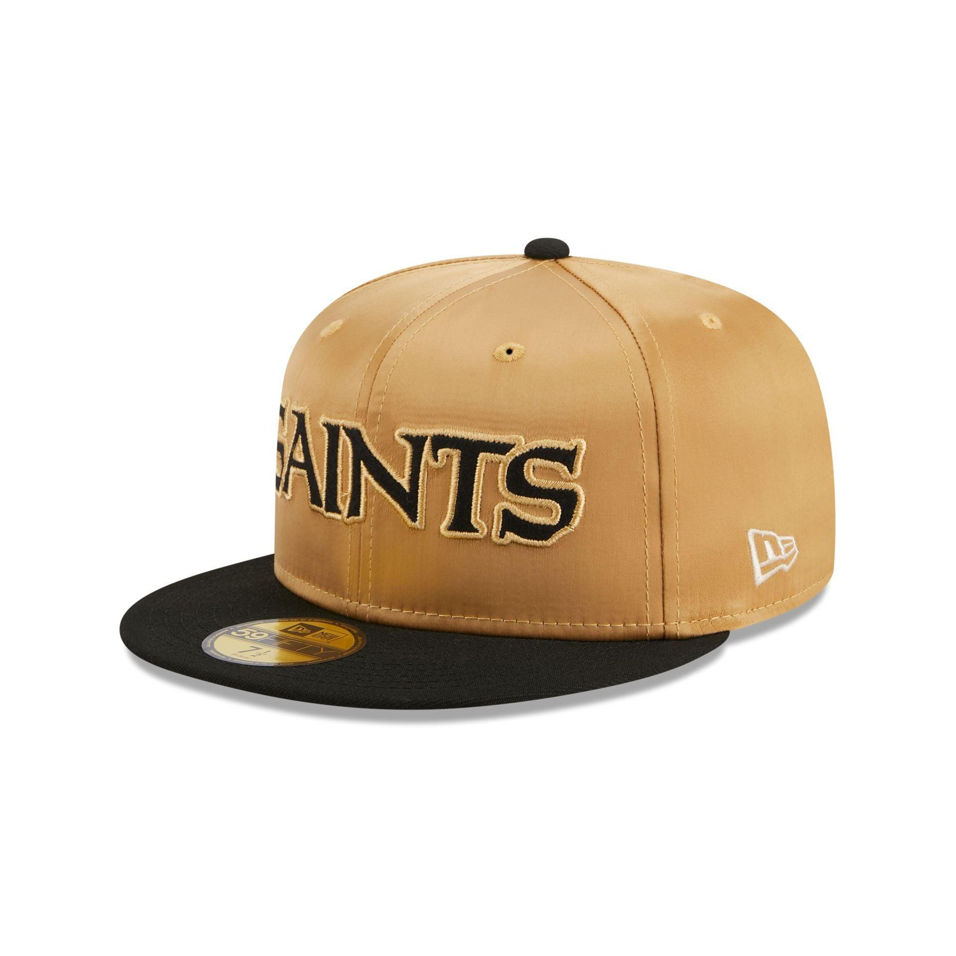 New Orleans Saints Satin 59FIFTY Fitted Hat Male Product Image