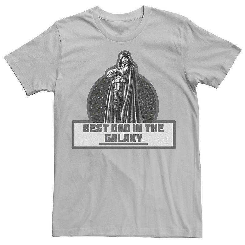 Mens Star Wars Best Dad In The Galaxy Tee Product Image