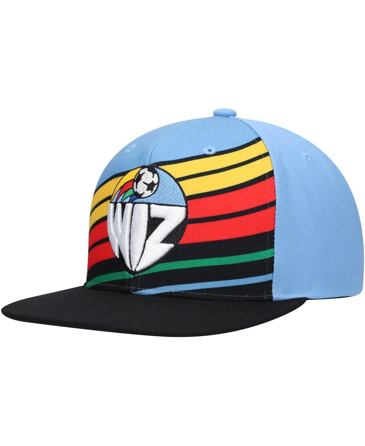 Mens Mitchell & Ness Sky Sporting Kansas City Jersey Hook Snapback Hat Product Image