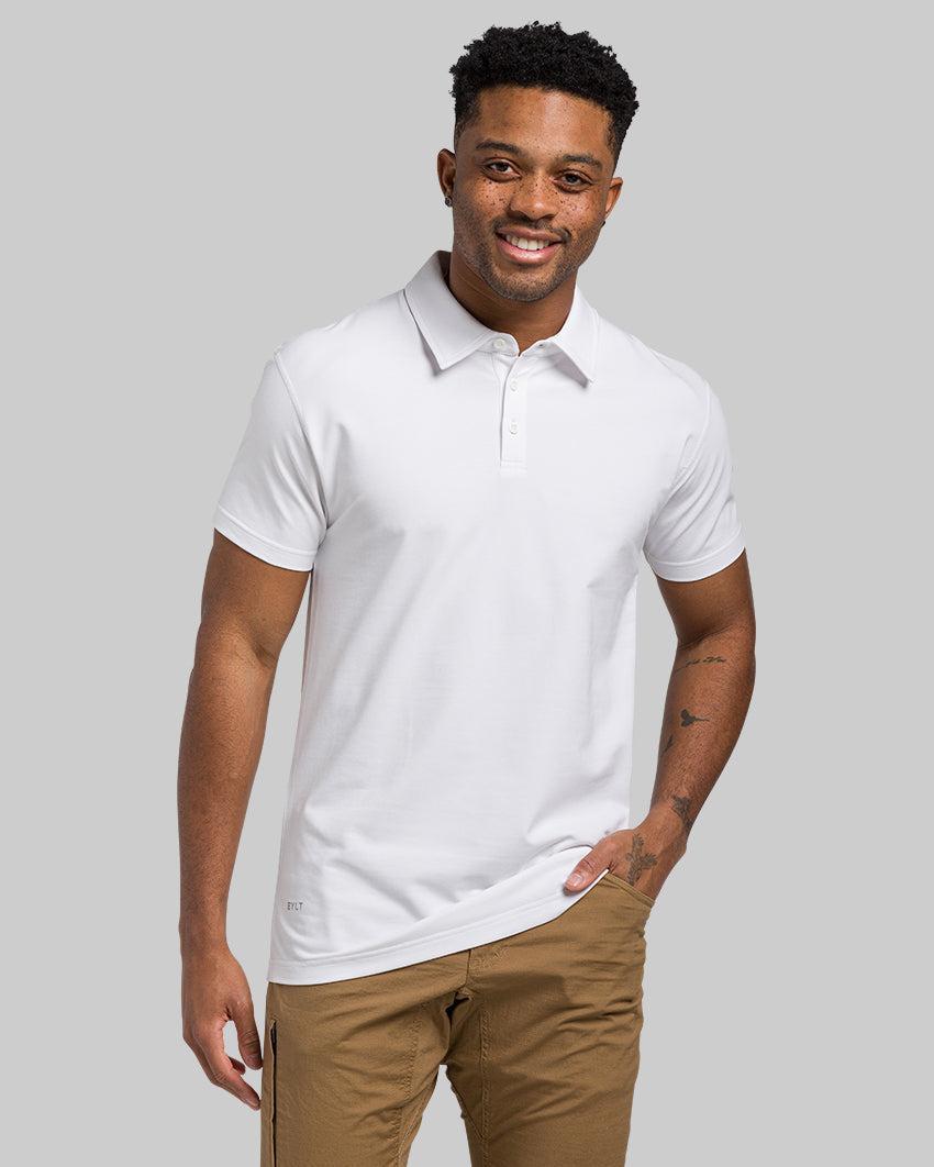 LUX Straight Hem Polo Product Image