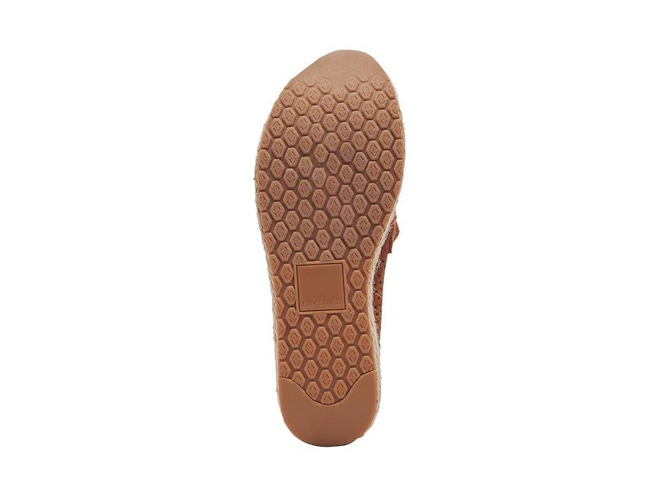 Dolce Vita Jhenee Espadrille Perf (Pecan Perforated Suede) Women's Flat Shoes Product Image