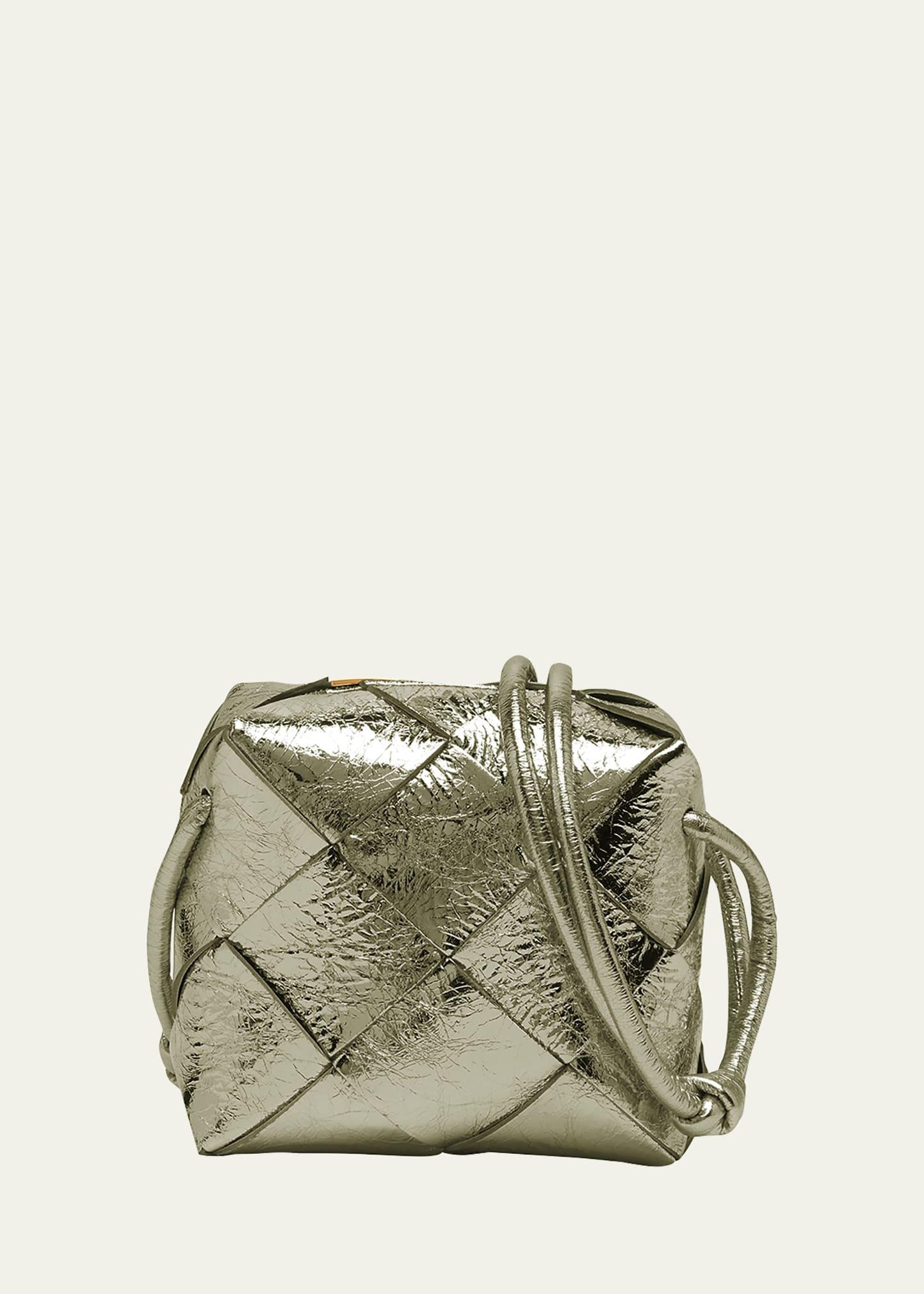 Bottega Veneta Mini Intrecciato Leather Crossbody Bag Product Image