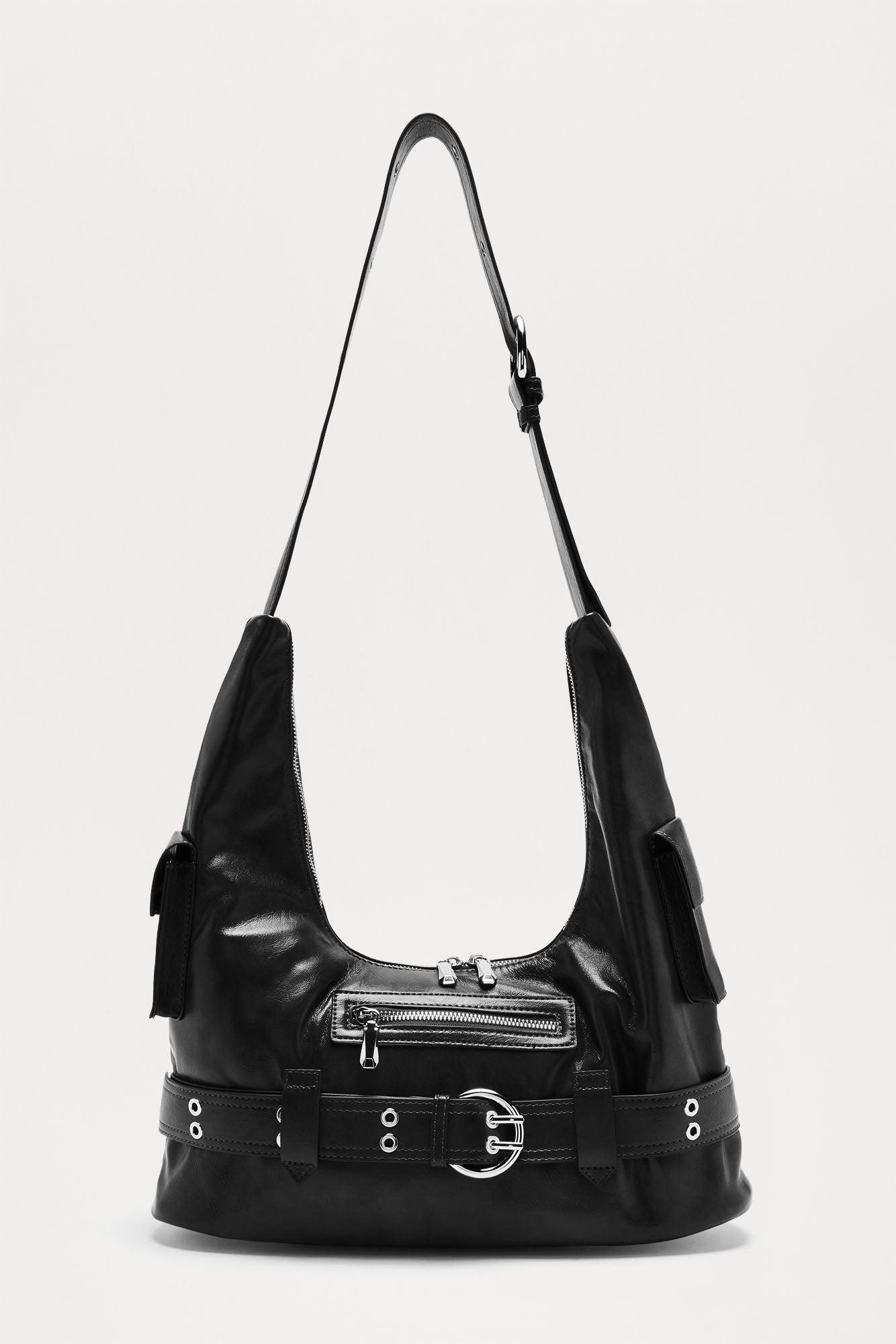 Take You Everywhere Shoulder Bag - Black Product Image