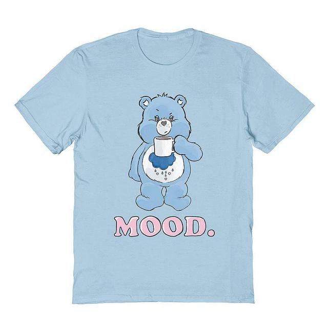 Mens Care Bear T-Shirt Light Blue Product Image