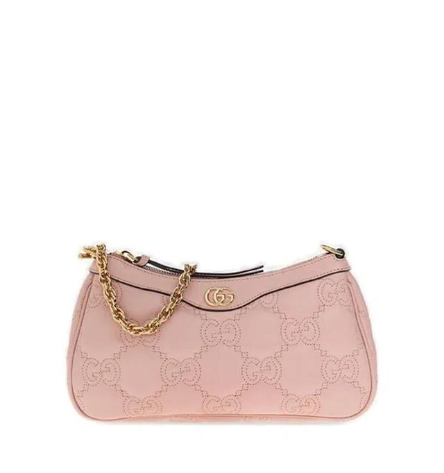 Gg Matelasse Shoulder Bag In Pink Product Image