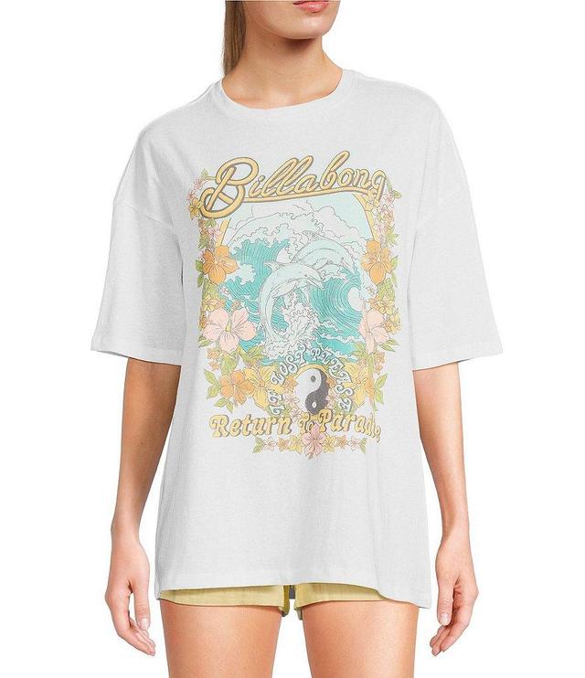 Billabong Return To Paradise Oversized Graphic T-Shirt Product Image