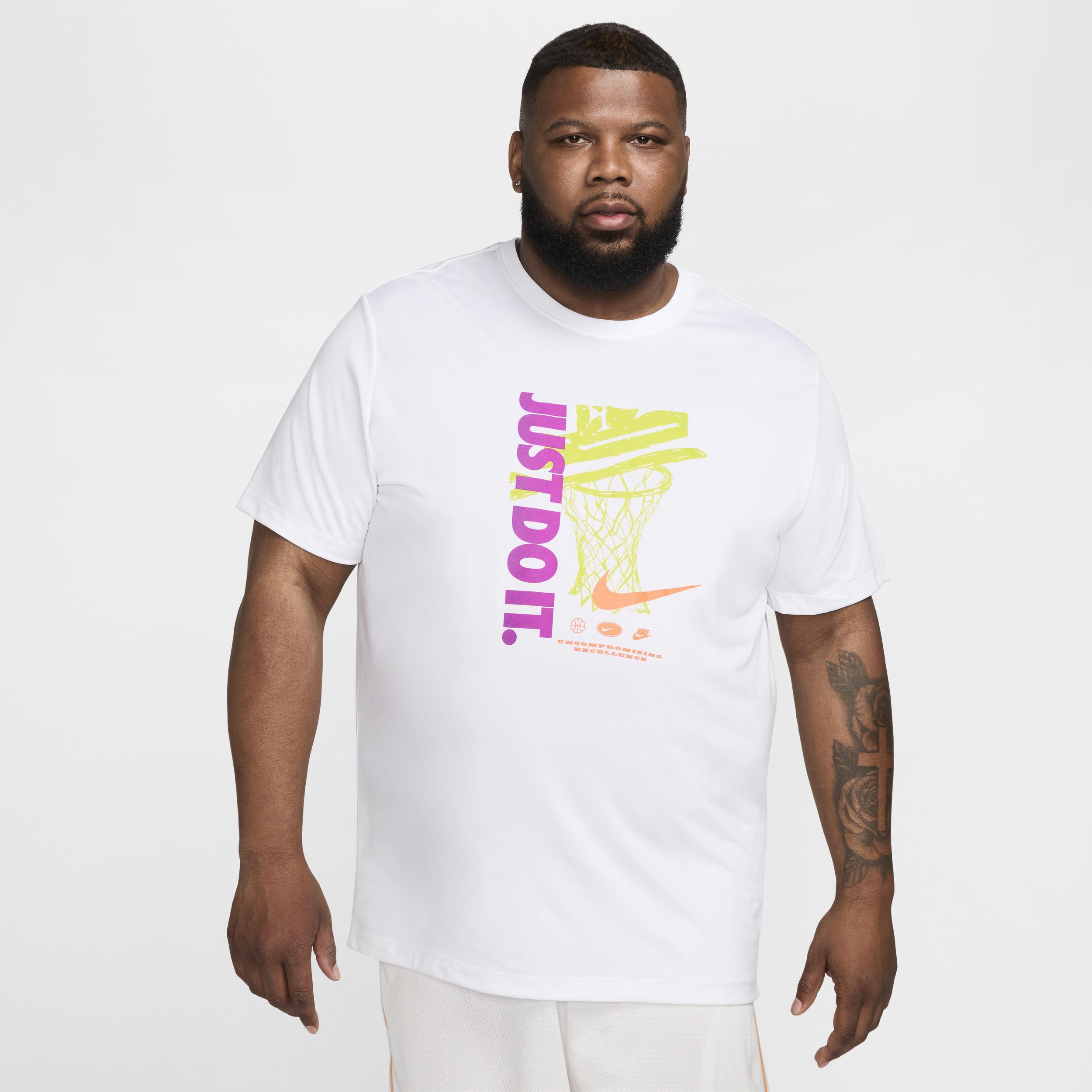 Nike Mens Nike Dri-FIT RLGD OC Verb T-Shirt - Mens White/Multi Product Image