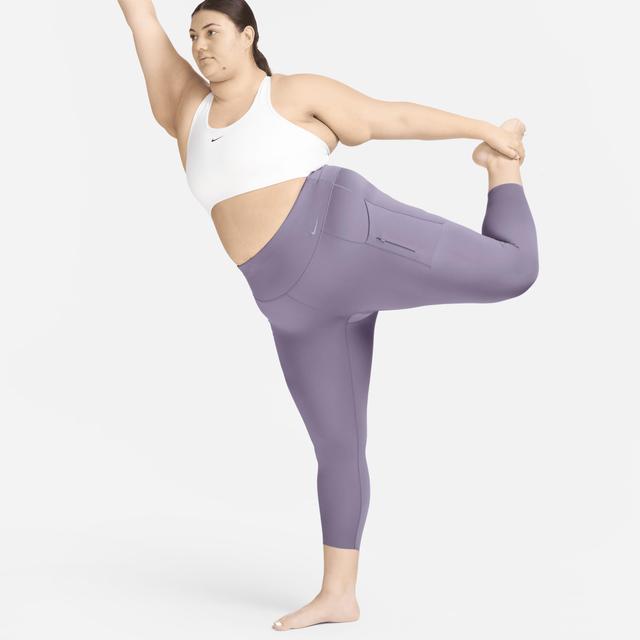 Nike Womens Go Firm-Support High-Waisted 7/8 Leggings with Pockets (Plus Size) Product Image