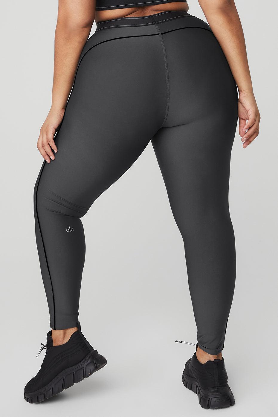 Airlift High-Waist Suit Up Legging - Anthracite/Black Female Product Image