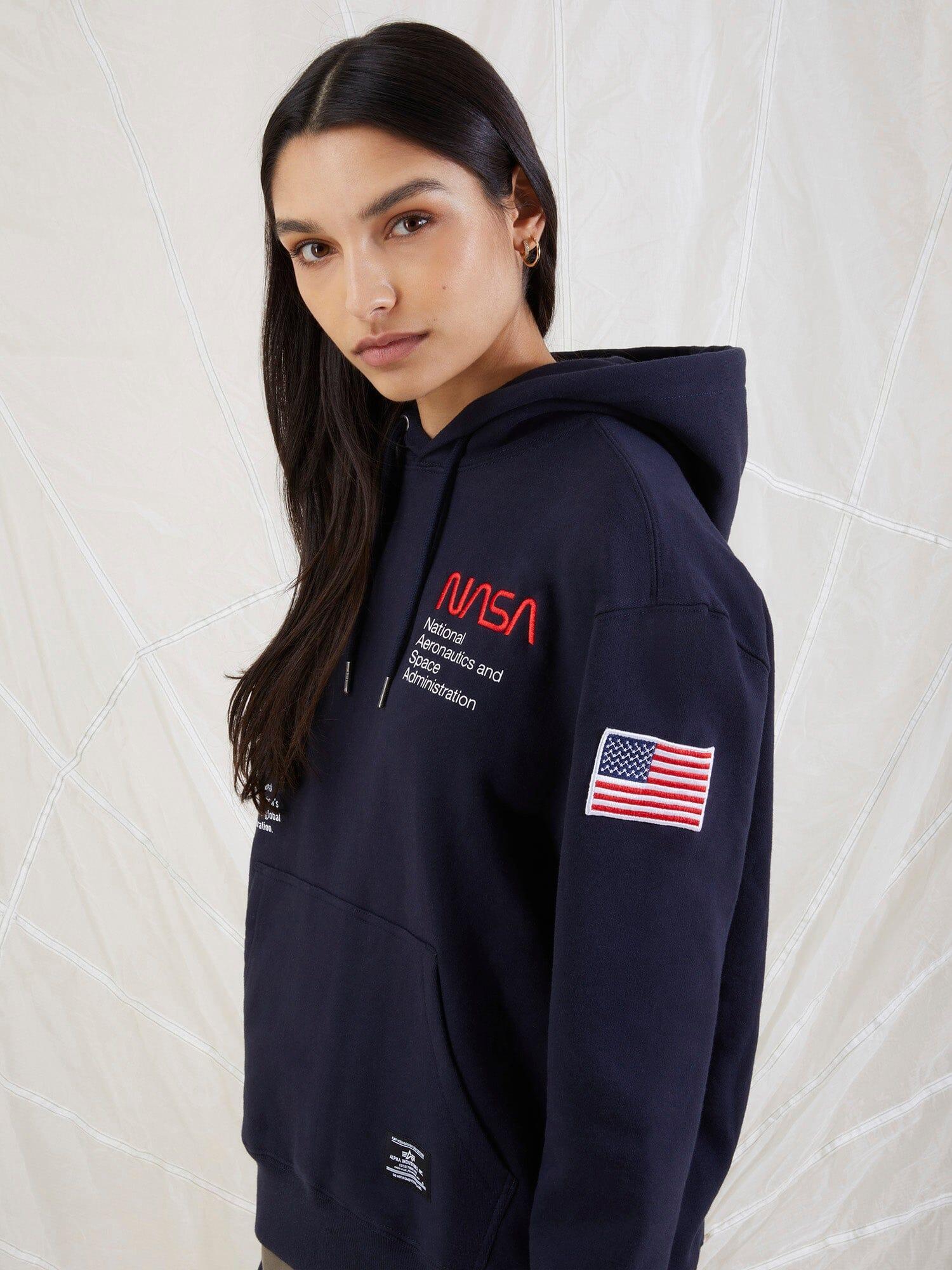 NASA WORM LOGO HOODIE Male Product Image