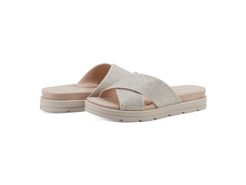 Easy Spirit Stacy (Light Natural Linen) Women's Sandals Product Image