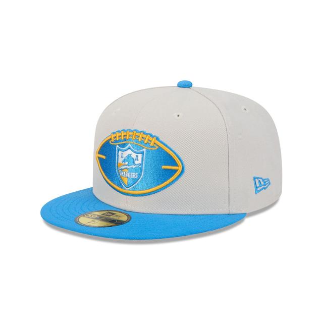 Los Angeles Chargers 2024 Historic Sideline 59FIFTY Fitted Hat Male Product Image