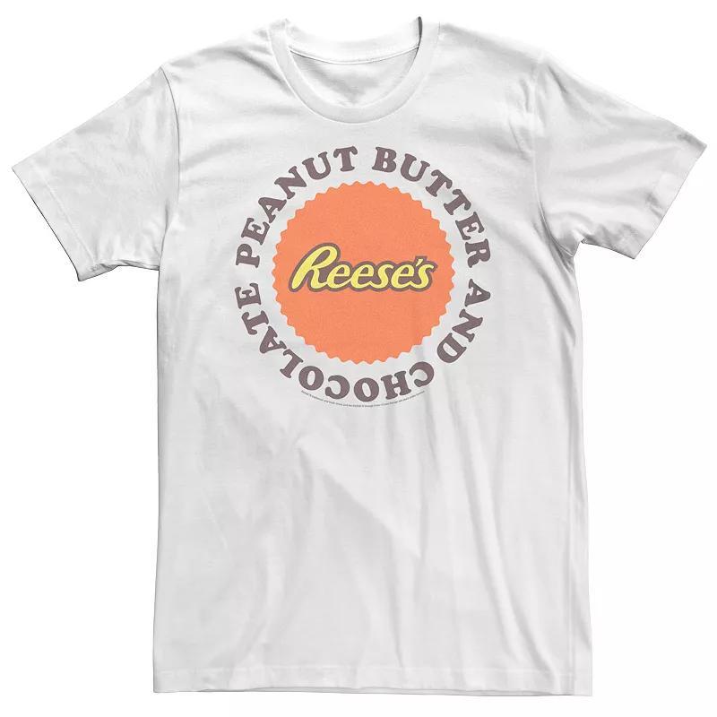 Big & Tall Reeses Peanut Butter And Chocolate Tee, Mens Product Image