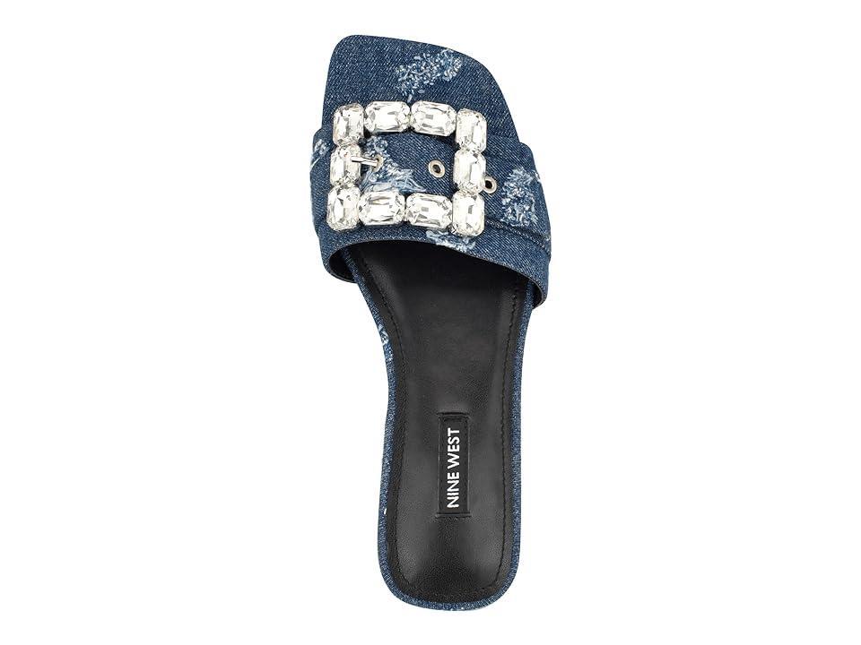 Nine West MATTER (Dark Denim) Women's Sandals Product Image