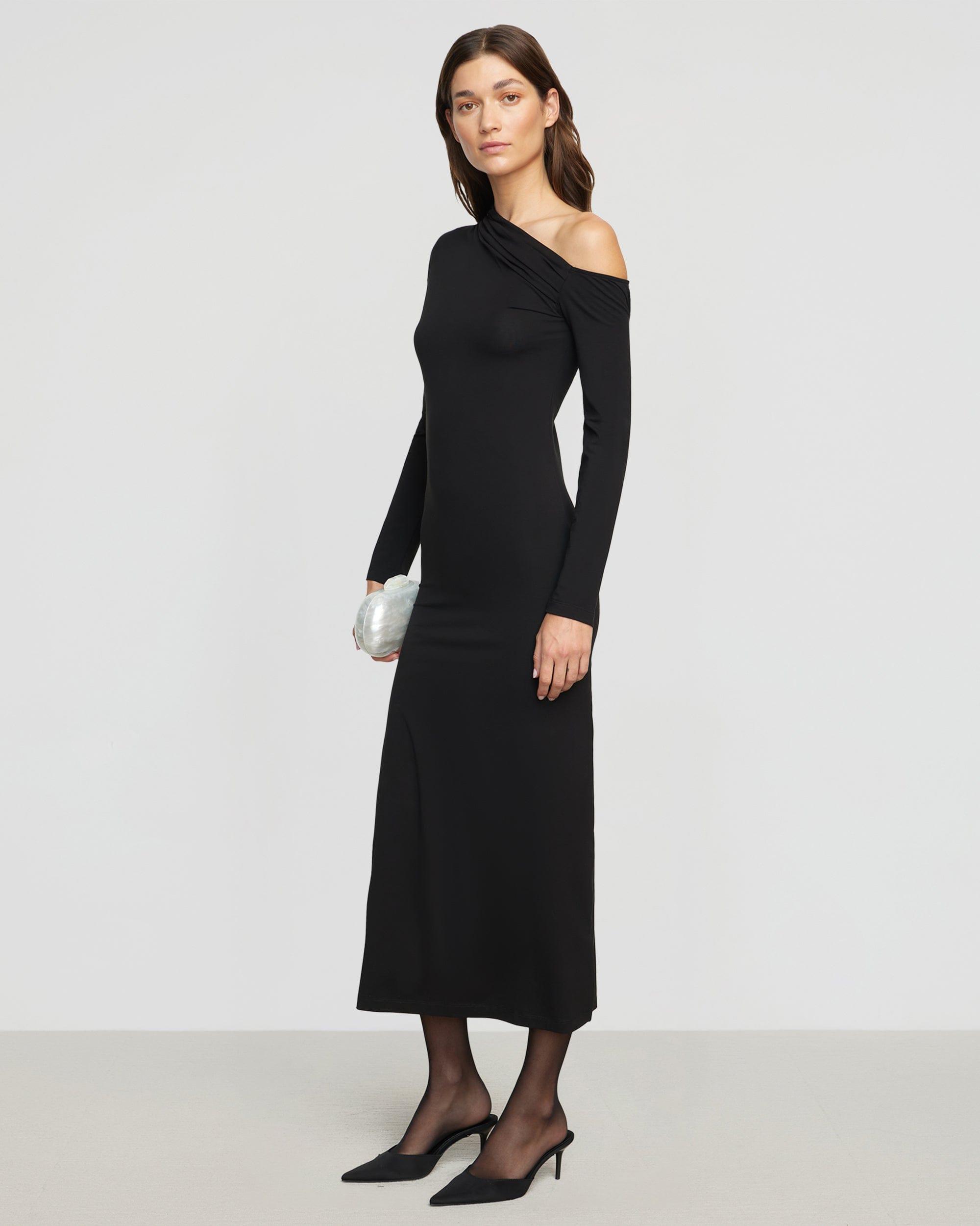 Alina Off-Shoulder Jersey Dress Product Image