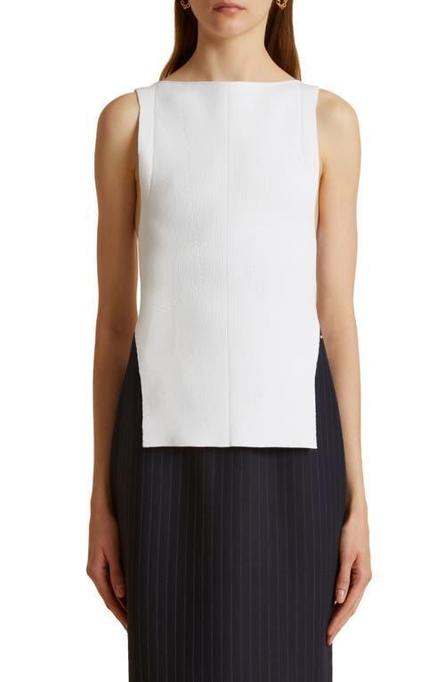 Womens Evelyn Rib-Knit Sleeveless Top Product Image