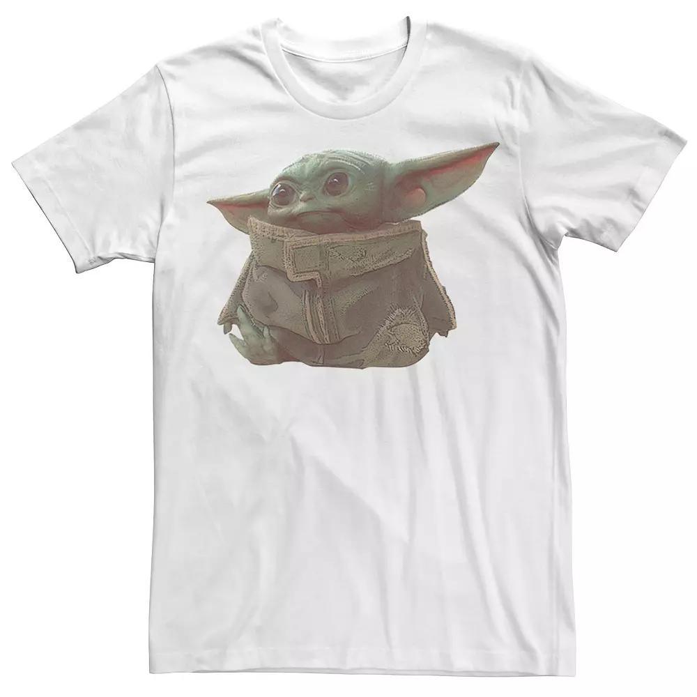 Big & Tall Star Wars The Mandalorian The Child Portrait Tee, Mens Product Image