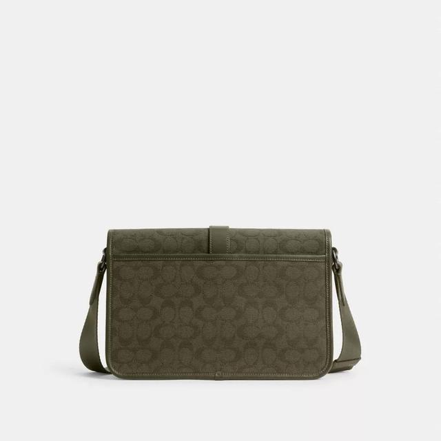 League Messenger Bag In Signature Canvas Jacquard Product Image