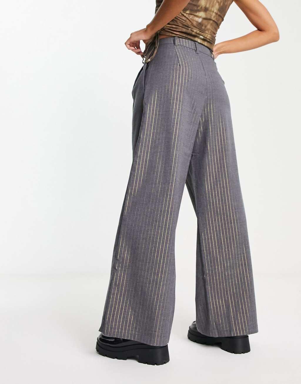 Native Youth high waist wide leg pants Product Image