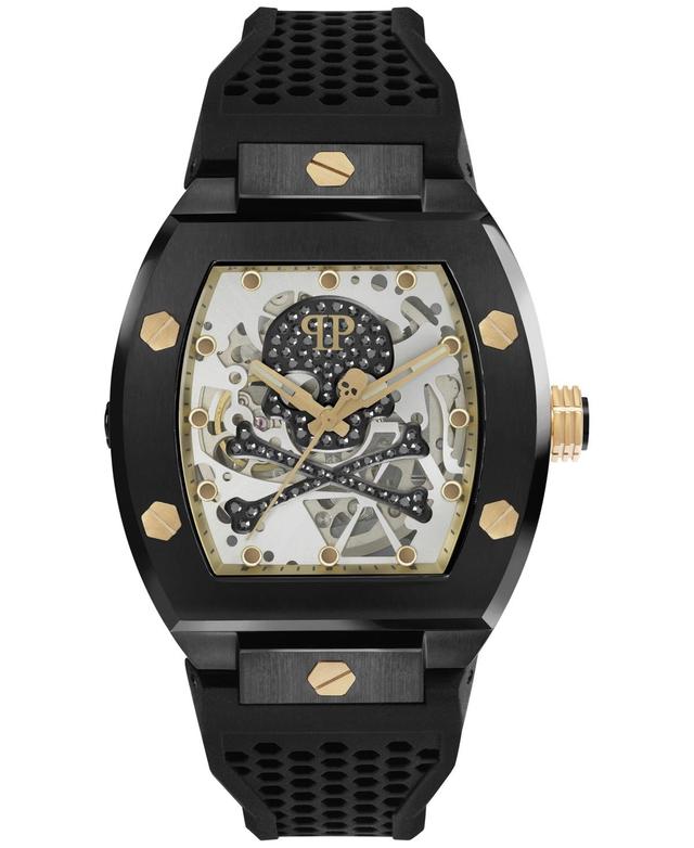 PHILIPP PLEIN The $keleton Silicone Strap Watch, 44mm Product Image