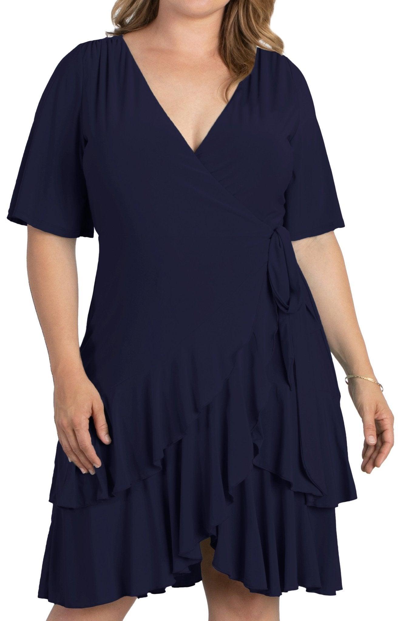 Miranda Wrap Dress - Plus Product Image