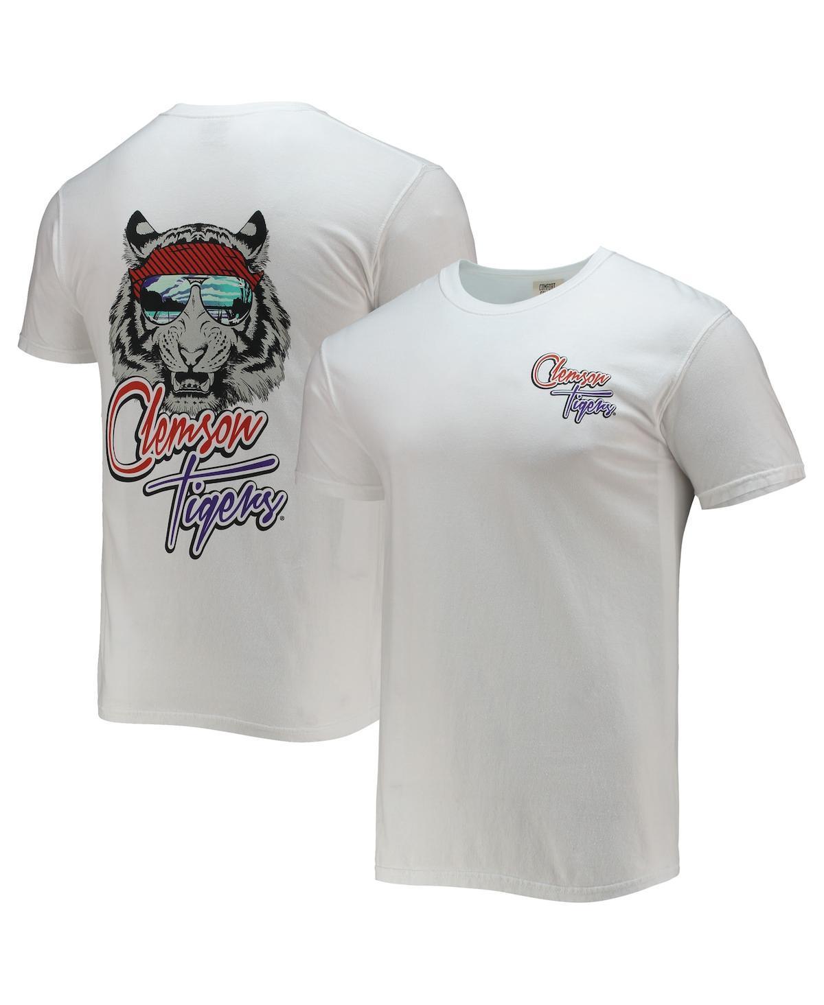 Mens Clemson Tigers Mascot Bandana T-Shirt Product Image